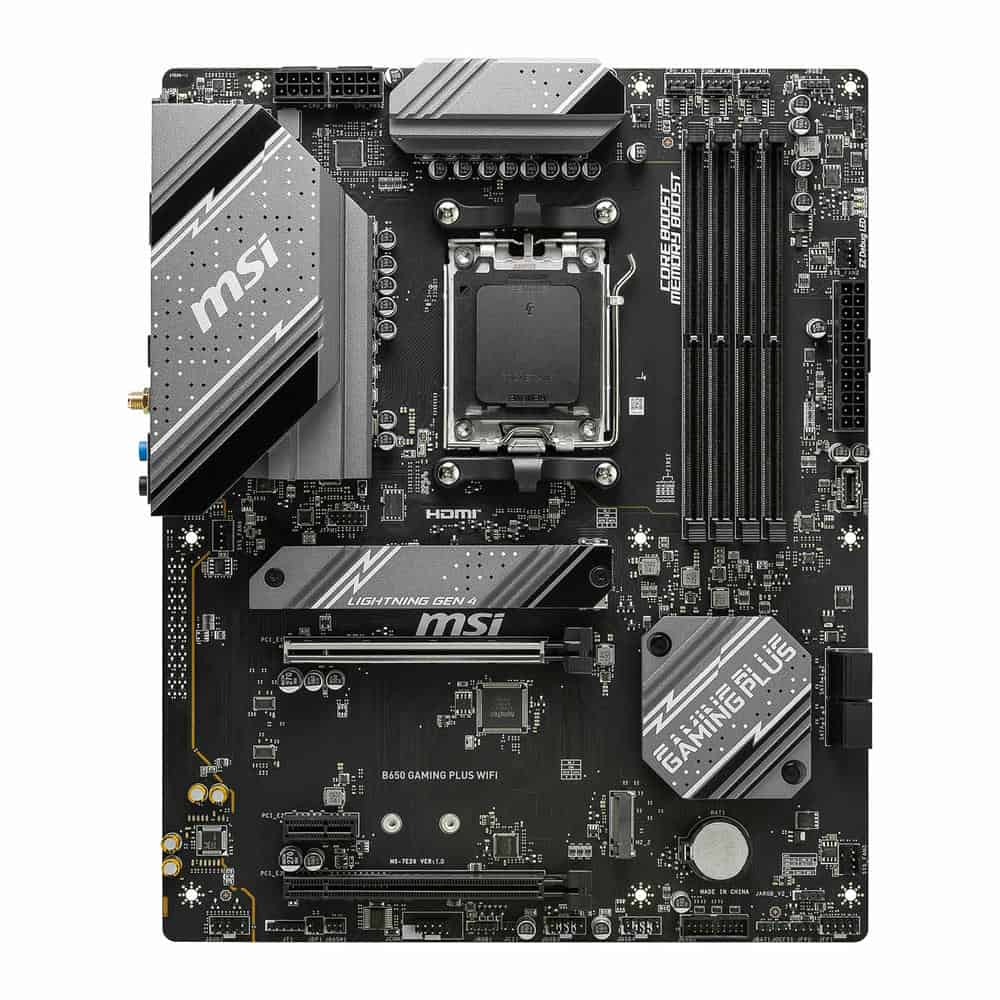 MSI AMD B650 GAMING PLUS WIFI AM5 DDR5 ATX Motherboard